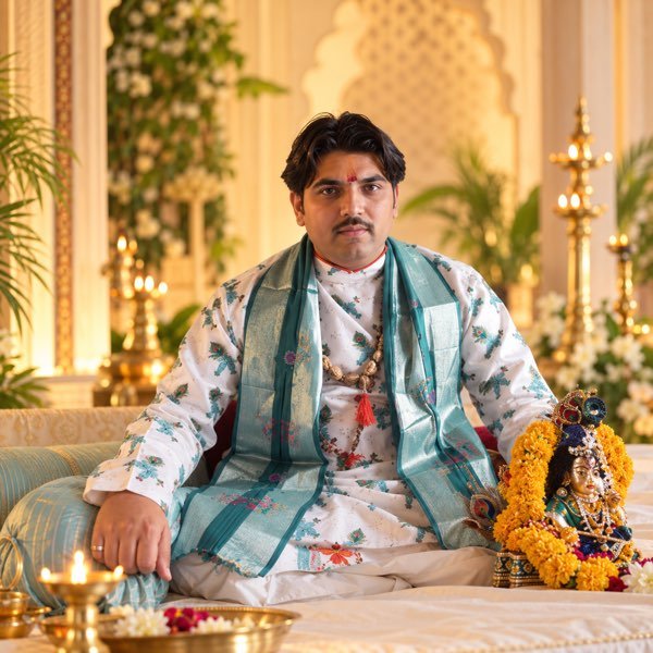 Acharya Rakesh Dubey, founder and lead Vedic Acharya